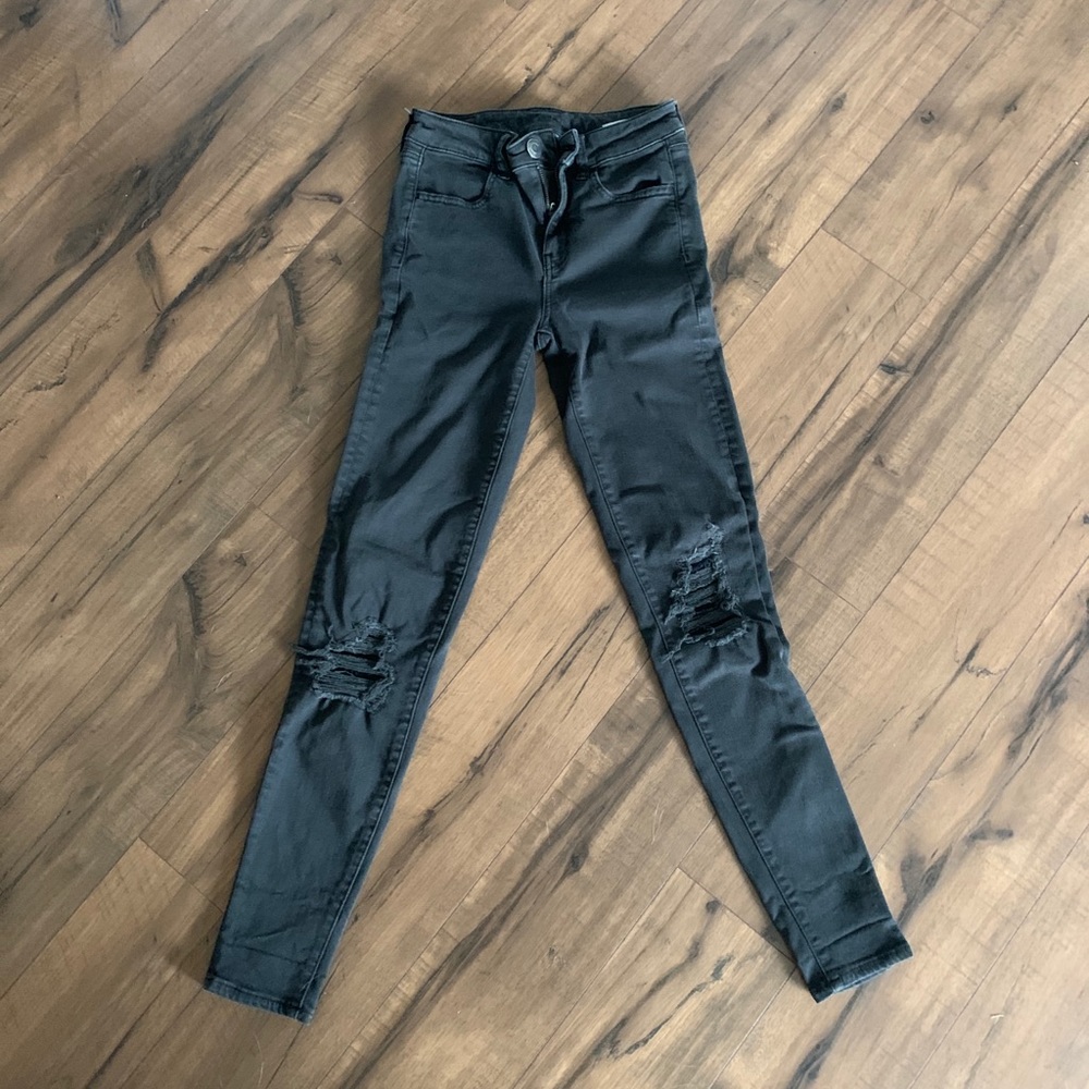 American Eagle Black Skinny jeans